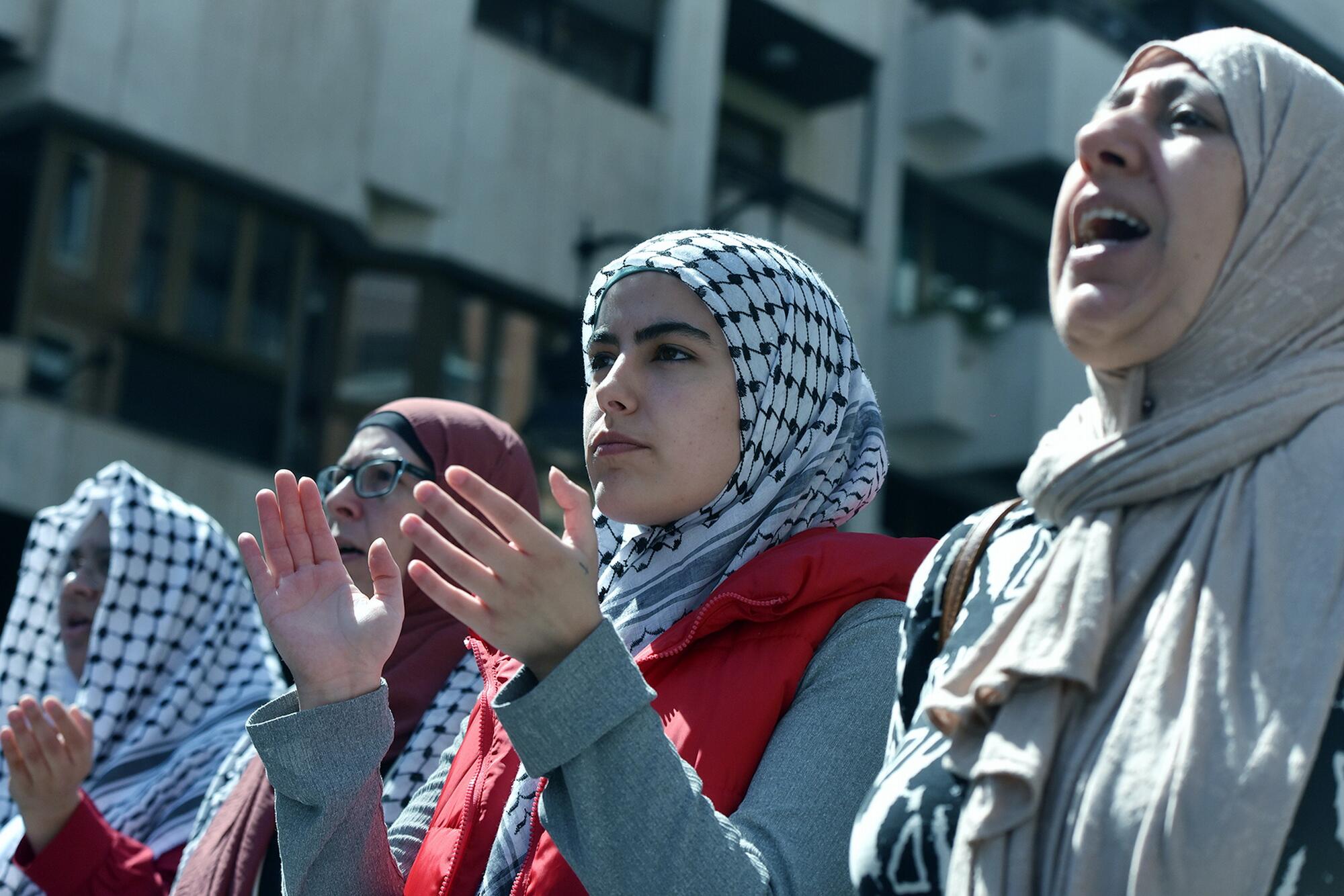Manifestaciones País Valenciá solidaridad con Palestina 20-21 abril  - 9